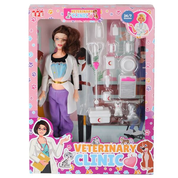 875 Veteriner Manken Bebek -Efe Toys