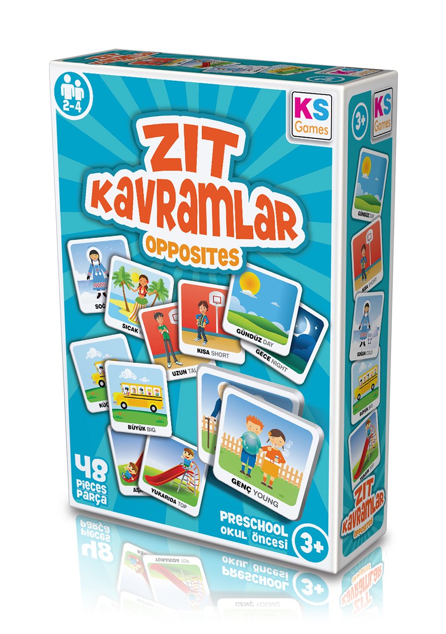 Ks Games KS Oyuncak Zıt Kavramlar Oyunu ZK238