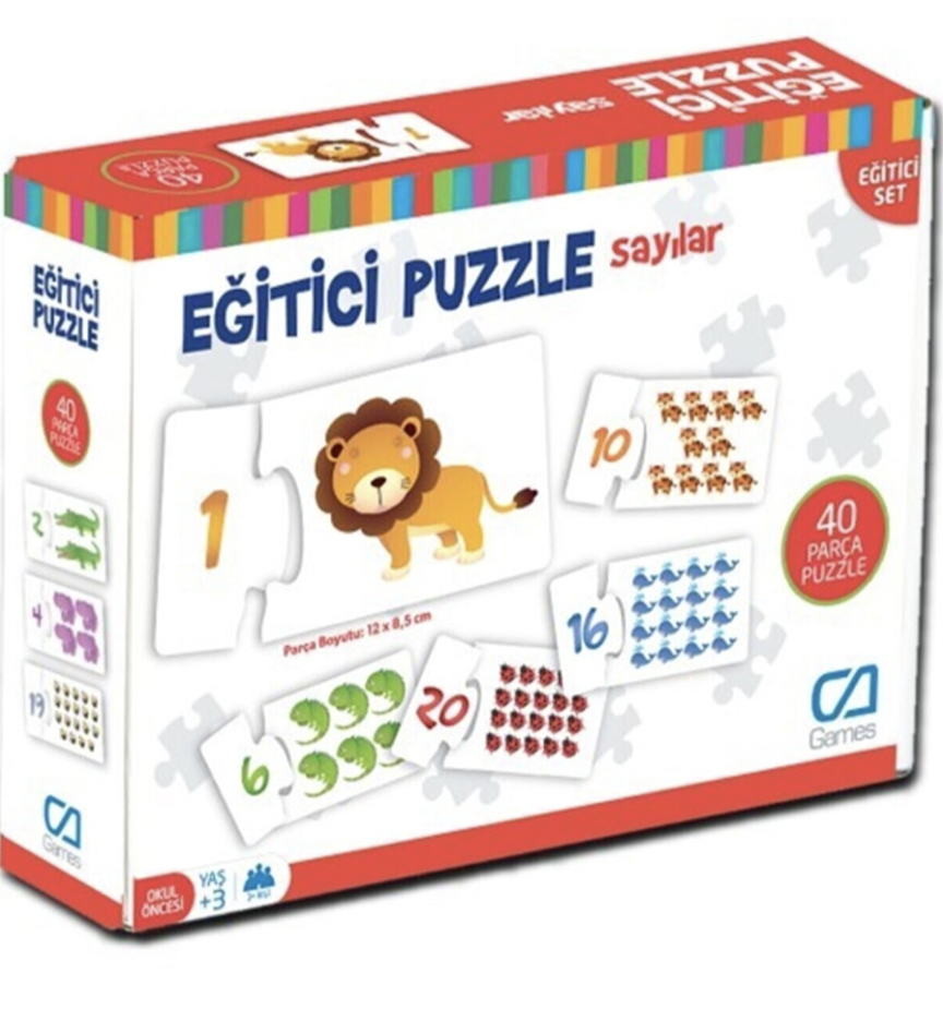 CA Games Eğitici Puzzle Sayılar