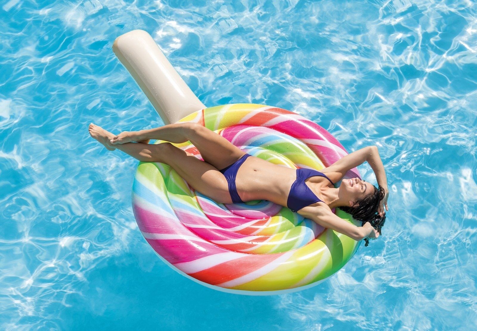 İNTEX 58753 Lolipop Şekeri Yatak - Ada