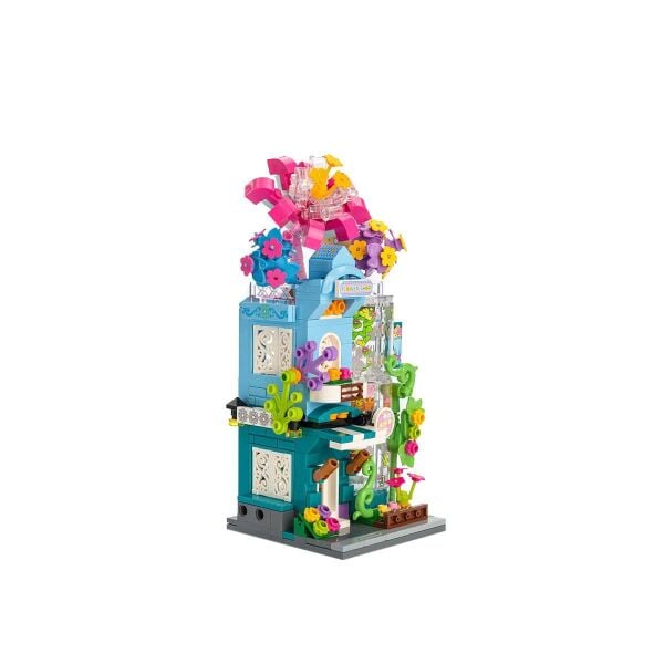 KP28016 Keeppley City Corner - Greenness Flower Shop - Çiçekçi 356 Parça Yapım Seti