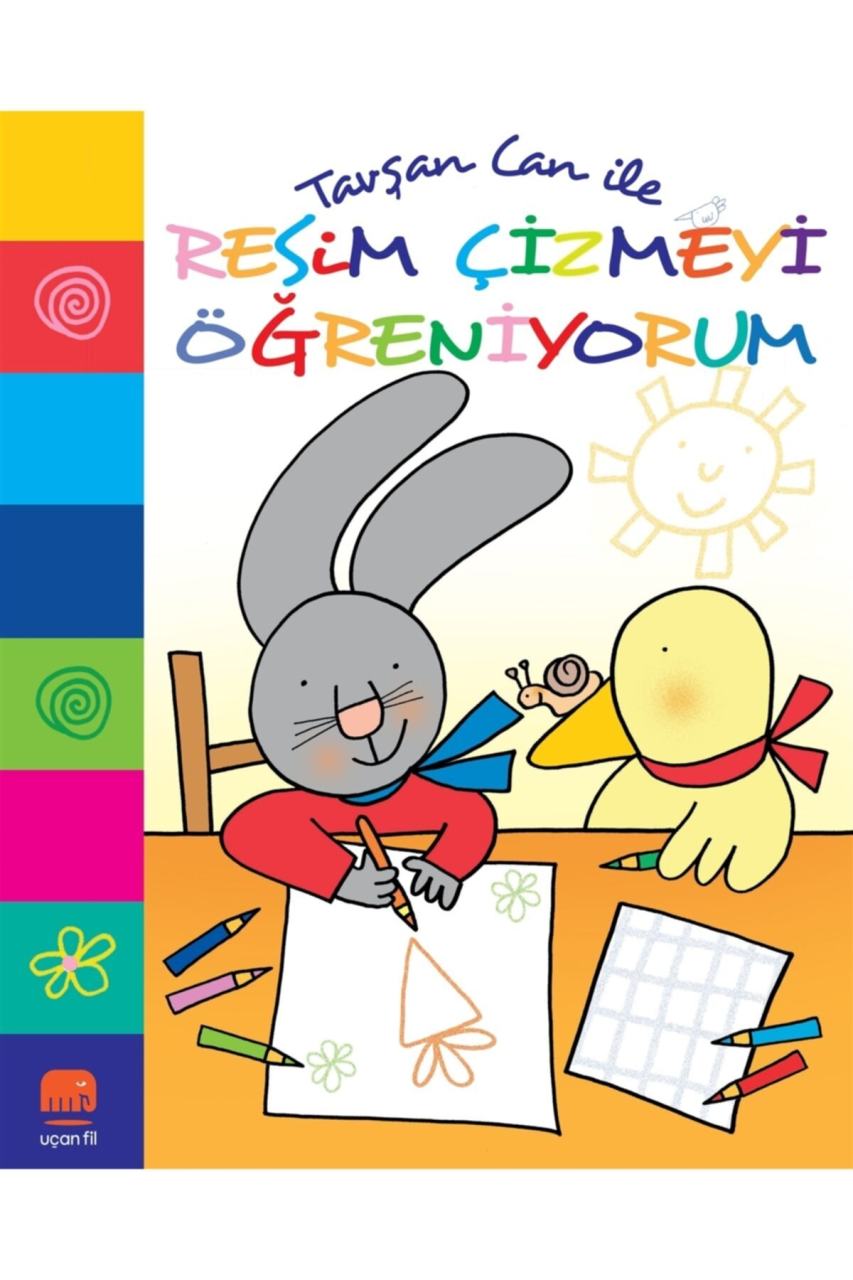 Uçan Fil Yayınları Tavşan Can Ile Resim Çizmeyi Öğreniyorum