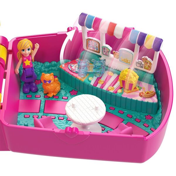 JFV01 Polly Pocket Kedicik Sineması Mini Oyun Seti