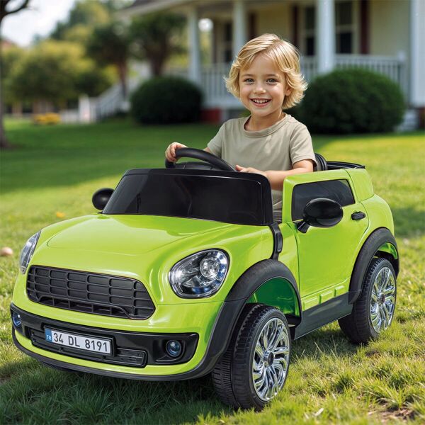 8295 OYUNCAK RIDE ON 12V ARABA KUMANDALI AÇIK YEŞİL