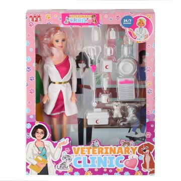 875 Veteriner Manken Bebek -Efe Toys