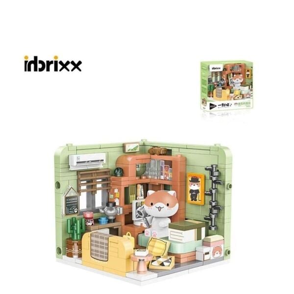 P885004 PANLOS KEDİ ODASI 258 PARÇA BLOCK OYUNCAK