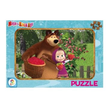 MS7537 MASHA KOCA AYI 24 PCS FRAME
