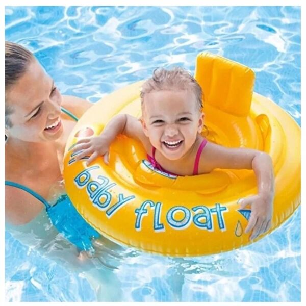 Intex 56585 Sarı Bebek Flatörü - 70 cm Bebek Simidi (6-12 Ay)