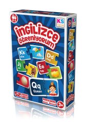 KS Oyuncak İngilizce Öğreniyorum Ks Games KS Oyuncak İngilizce Öğreniyorum PUZZLE-EG258