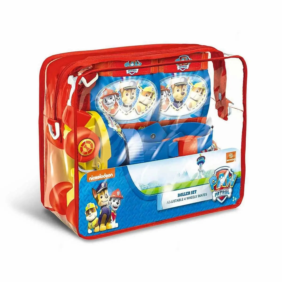 Paw Patrol Lisanslı 4 Tekerlekli Alıştırma Paten Seti - Ayarlanabilir (22-29 Numara)