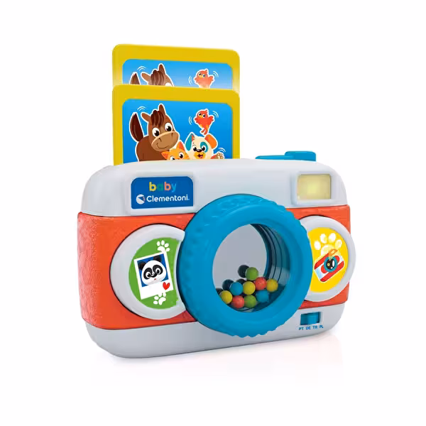 Clementoni Baby Bebek Kamerası - Işıklı ve Sesli Eğitici Oyuncak (+6 Ay) - 17527
