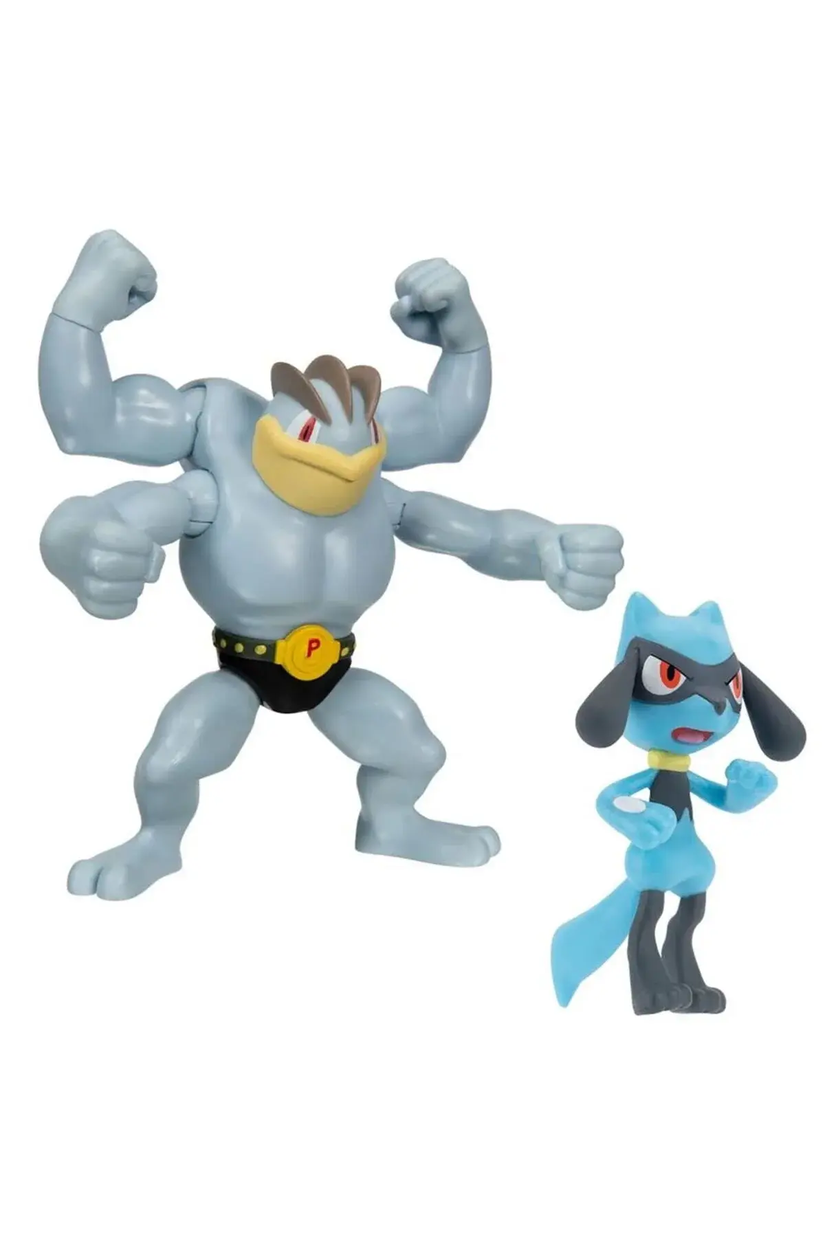 Pokemon Battle 2'li Figür Seti Machamp ve Riolu PKW2547