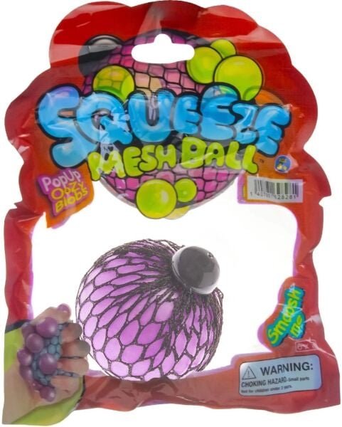 Squeeze Mesh Ball - Fileli Stres Topu ve Eğlenceli Sıkıştırma Topu