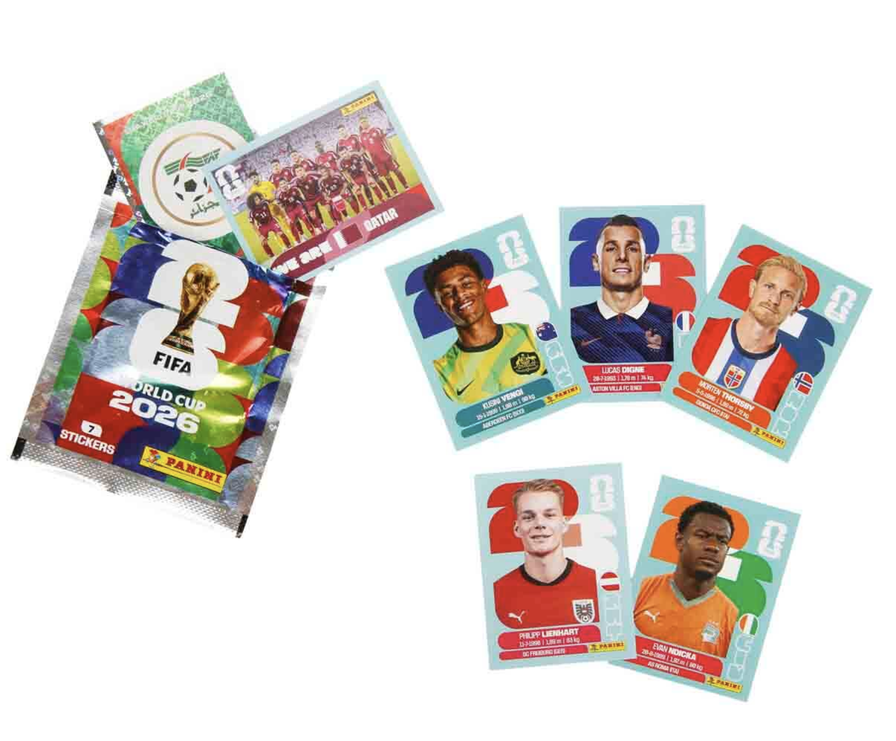 Panini Fıfa World Cup 2026 Çıkartma Paketi