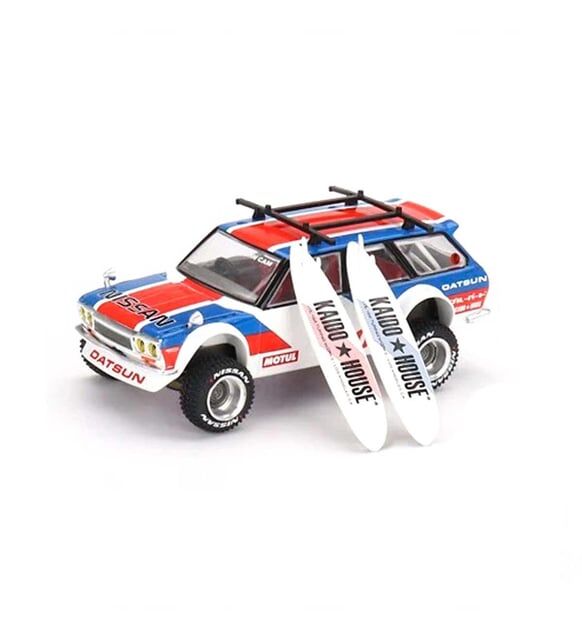 Kaido House Datsun 510 Wagon 4x4 - 1:64 Ölçek Diecast Model