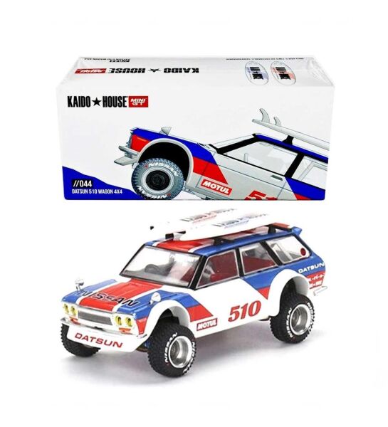 Kaido House Datsun 510 Wagon 4x4 - 1:64 Ölçek Diecast Model
