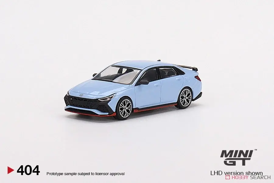 Mini GT Hyundai Elantra N Performance Blue - 1:64 Ölçek (LHD)