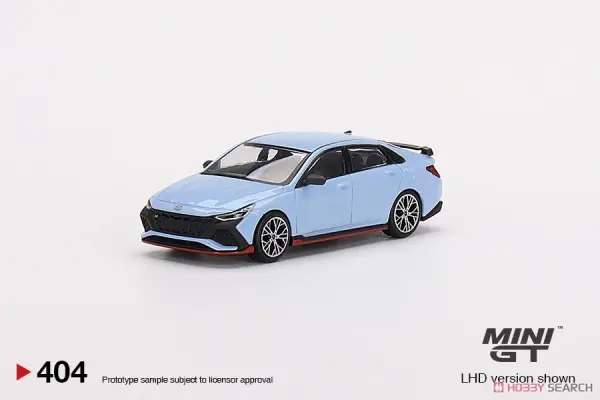 Mini GT Hyundai Elantra N Performance Blue - 1:64 Ölçek (LHD)