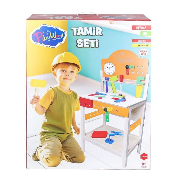 ONY-412 Ahşap Tamir Seti -Onyıl Oyuncak