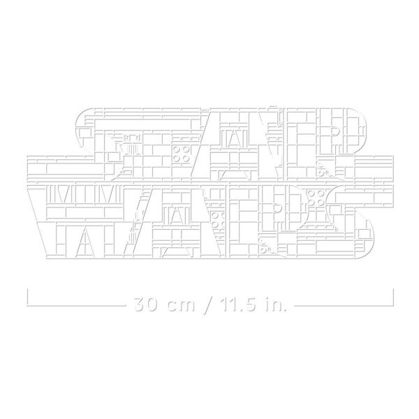 75407 Lego Star Wars - Star Wars Logosu 700 Parça +18 Yaş