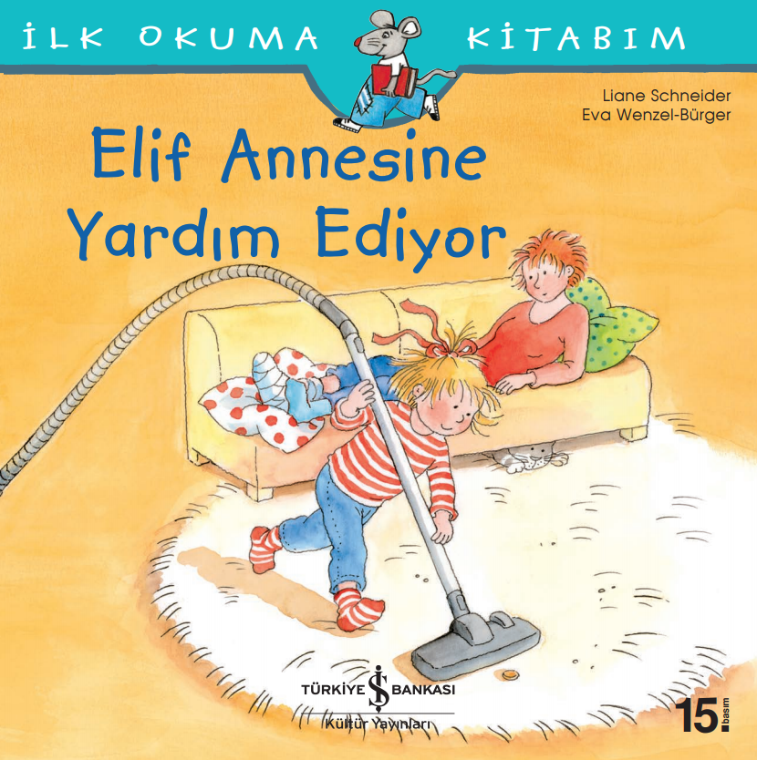 ELİF ANNESİNE YARDIM EDİYOR