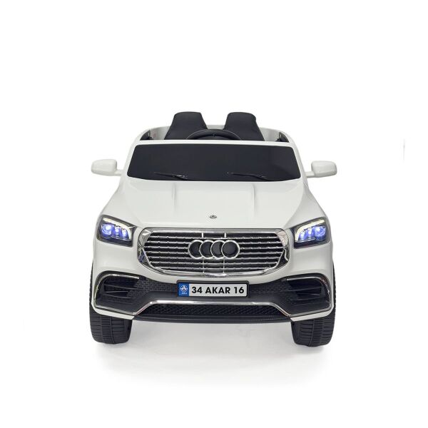 97-060 Admire Kumandalı Akülü Araba Beyaz 12 V -Akar Oyuncak