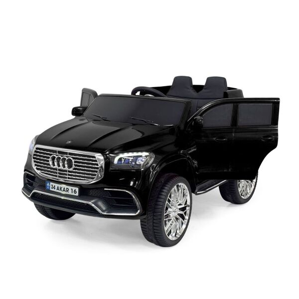 97-114 Admire Kumandalı Akülü Araba Siyah 12 Volt -Akar Oyuncak