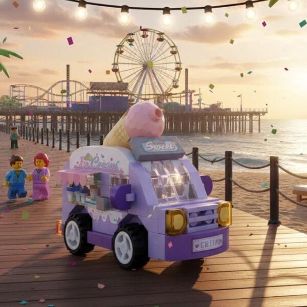 LZ-8638 LOZ DONDURMA ARABASI 140 PARÇA BLOCK OYUNCAK-MİNİ POŞET