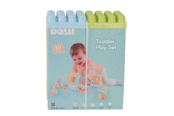 5218 OYUNCAK YOL VE BLOK SET 30 PCS
