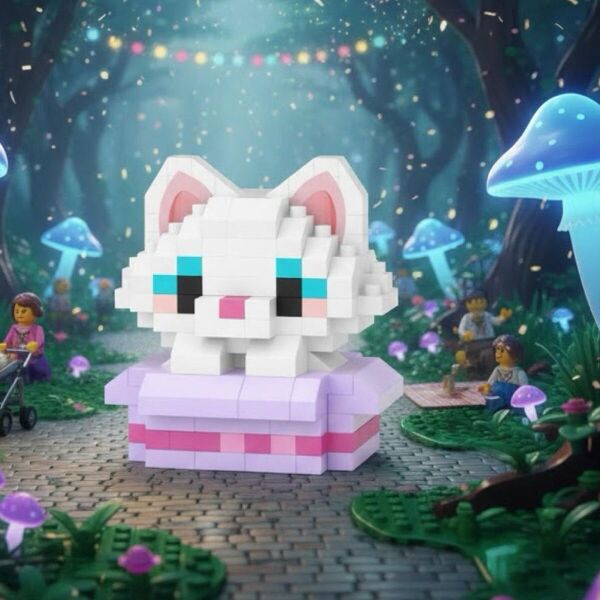 LZ-8641 LOZ KEDİ 170 PARÇA BLOCK OYUNCAK-MİNİ POŞET