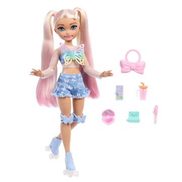 JFX96 Malibu - Barbie Dream Besties Paten Partisi Malibu Bebek ve Aksesuarları
