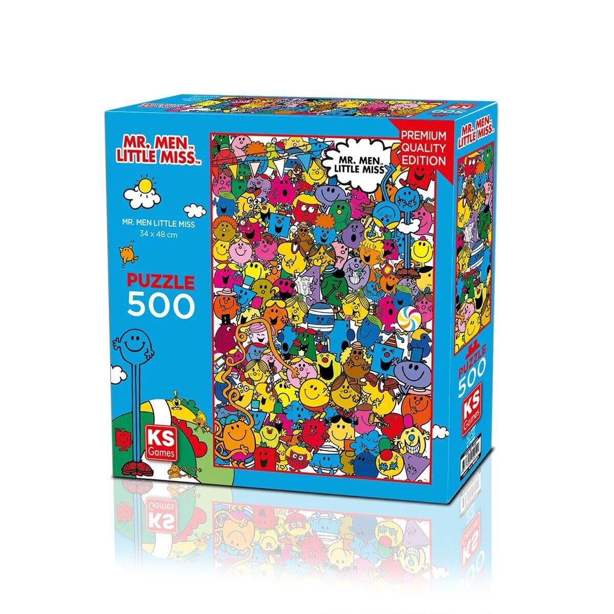 14451 PUZZLE 500 MR MEN LİSANSLI 500 PARÇA YETİŞKİN PUZZLE