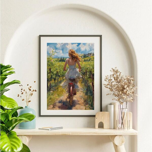 20789 PUZZLE 1000 GİRL ON BİKE