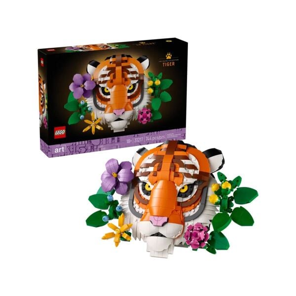 31217 Lego Fauna Koleksiyonu Kaplan - Tiger 744 parça +18 yaş