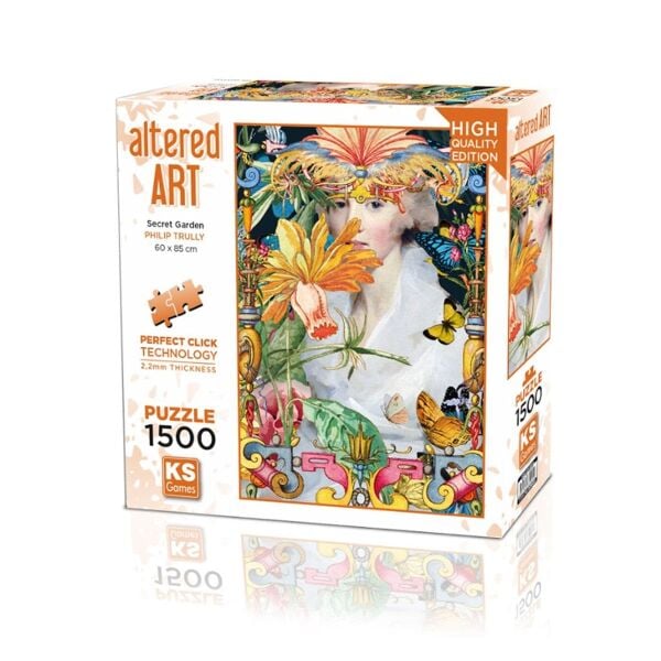 22028 Secret Garden 1500 Parça Puzzle -KS