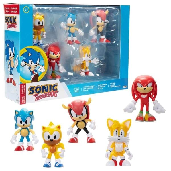 JKSON42364 Sonic 5li Figür Set