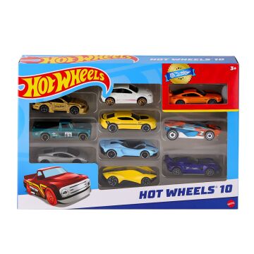 54886 Hot Wheels 10'lu Araba Seti - Karışık Asorti