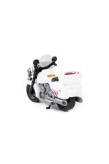 Polesie Beyaz Polis Motorsikleti 18 Cm