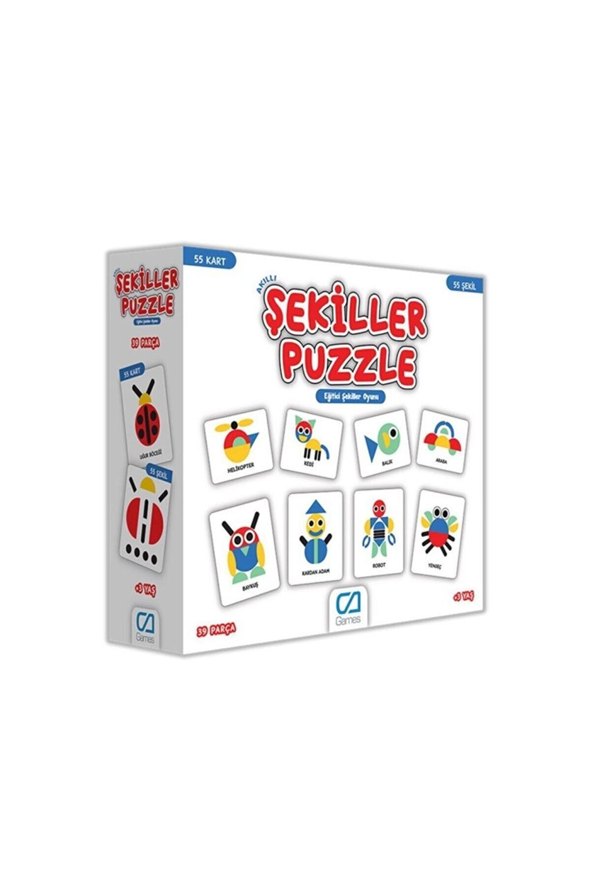 CA Games 5114 , Şekiller Puzzle
