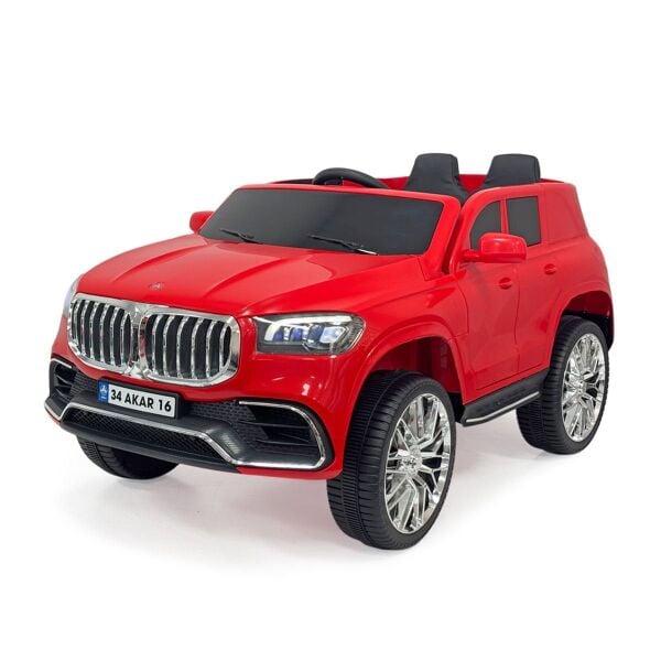 97-176 Bold Kumandalı Akülü Araba Kırmızı 12 Volt -Akar Oyuncak