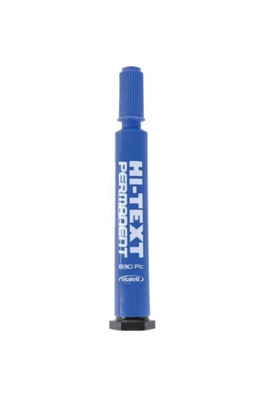 Permanent Marker Yuvarlak Uç Mavi