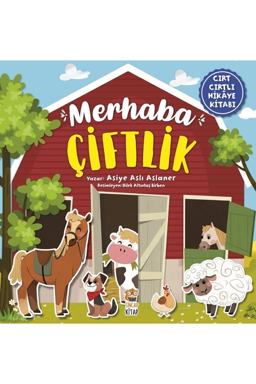 Sincap Kitap Merhaba Çiftlik Cırt Cırtlı Hikaye Kitabı