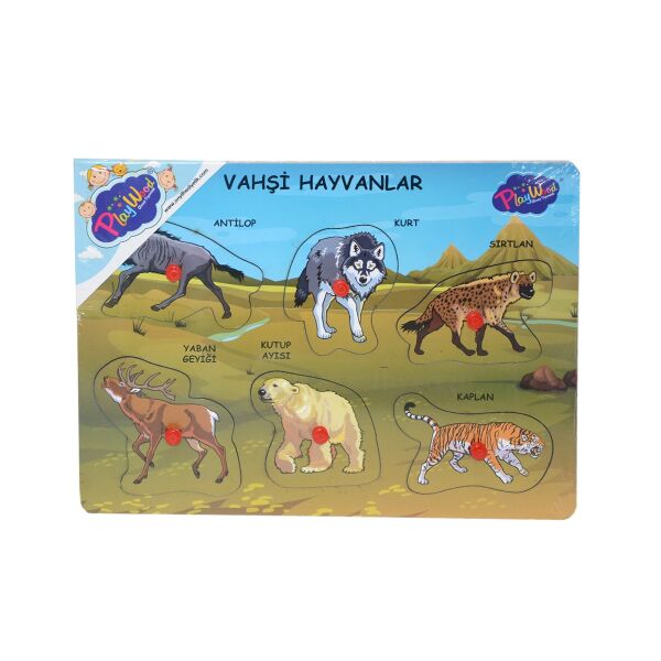 ONY-328 329 Onyıl, Ahşap Tutmalı Vahşi Hayvanlar