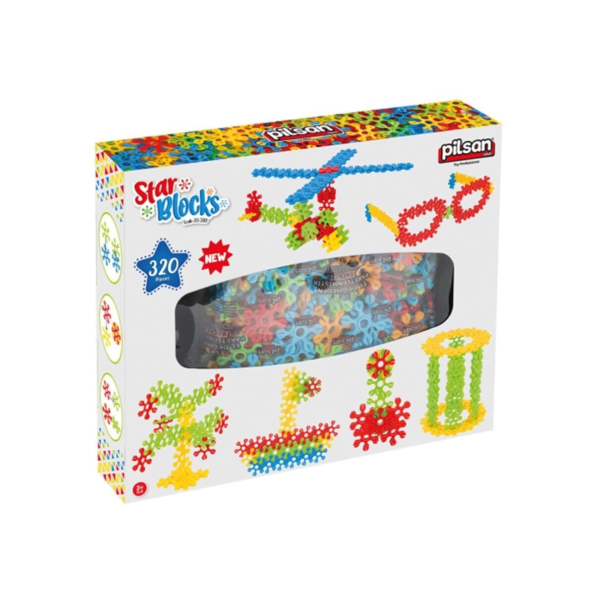 03 590-1010359000011 YILDIZ BLOKLAR 320 PARÇA KUTULU