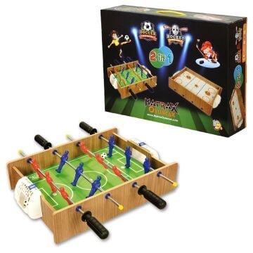 412 Ahşap Langırt ve Hokey Oyunu -Akçiçek Oyuncak