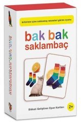 BAK BAK SAKLAMBAÇ DİKKATİ GELİŞTİREN OYUN KARTLARI