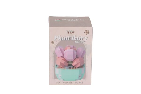 P1246 PANLOS SİMÜLASYON ÇİÇEK SERİSİ 342 PARÇA BLOCK OYUNCAK