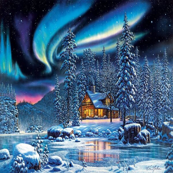 20797 PUZZLE 1000 AUROBA BLİSS