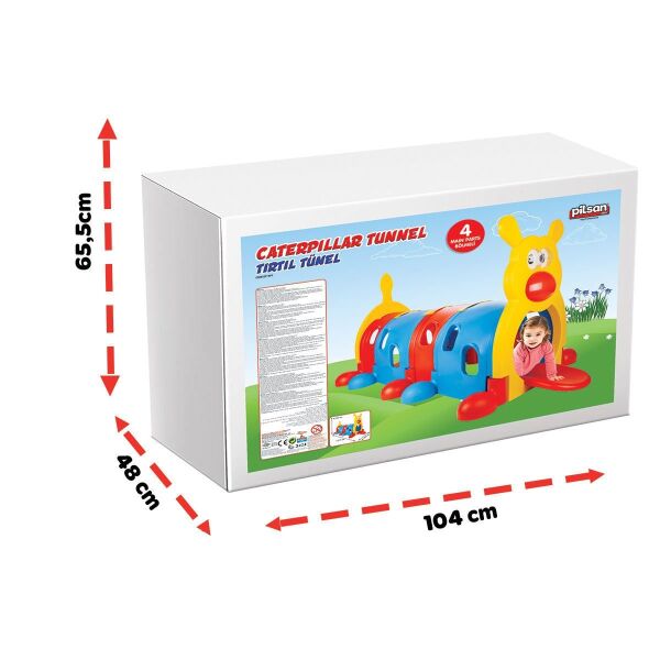 07 977  Pilsan Tırtıl Tünel 4 Bölmeli