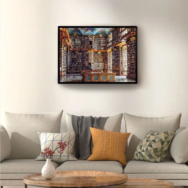 20801 PUZZLE 1000 LİBRARY OF ST.FLORİAN MONASTERY